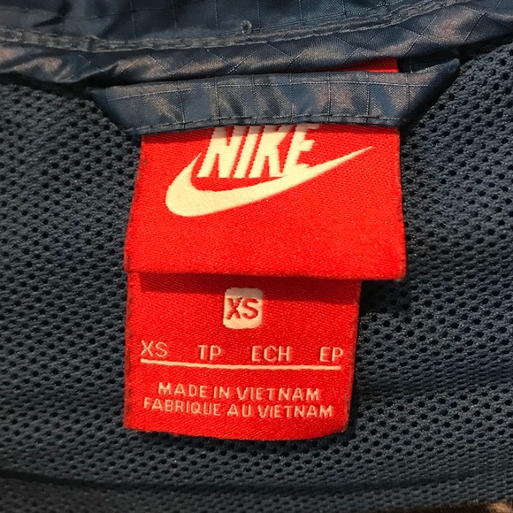 Nike Blue Wind Breaker Jacket - Picture 10 of 10